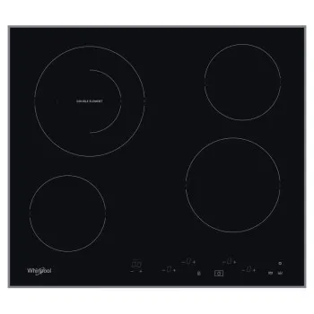 Whirlpool AKT 8601 IX beépíthető kerámialap, 59x51x4.6 cm, fekete 