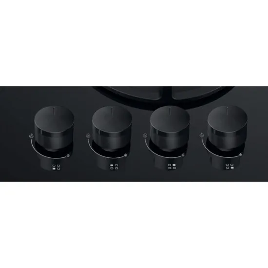 WhIrlpool GOR 625/NB1 beépíthető gáz főzőlap, 59x51x4.9 cm, fekete szín 