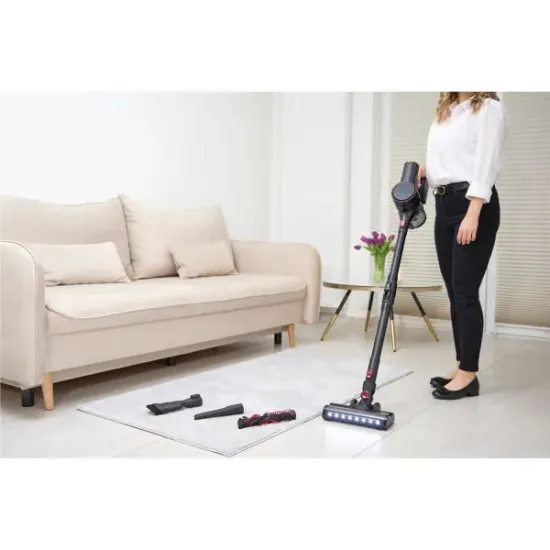 MPM MPM-MOD-72 vezeték nélküli álló porszívó, 400W, fekete 