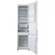 MPM MPM-311-FF-56 Full No Frost alulfagyasztós kombinált hűtőszekrény, 243/62L, 54.4x57.3x196 cm 