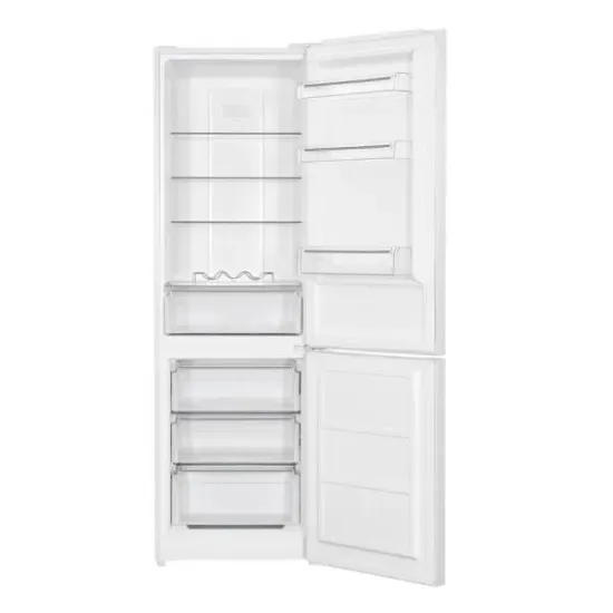 MPM MPM-312-FF-59 No Frost alulfagyasztós kombinált hűtőszekrény, 210/83L, 60x60x185 cm