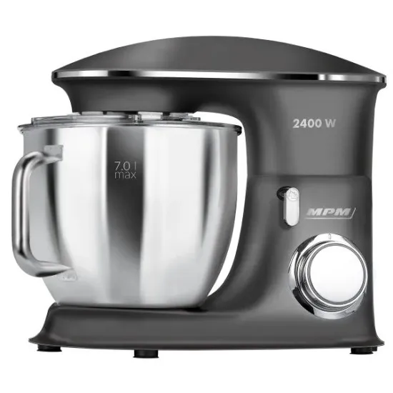 MPM MPM-MRK-23 konyhai robotgép, 2400W, 7L, fekete/inox 