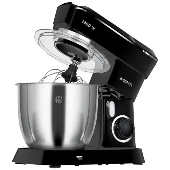 MPM MPM-MRK-24 konyhai robotgép 3az1ben robot, turmix, húsdaráló funkció 1400W, 5L, fekete 