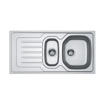 Franke OLX 651 inox jobbos mosogatótálca, 100x50cm, inox 101.0486.078