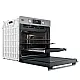 Whirlpool OMSK58RU1SX beépíthető sütő, pirolitikus és hidrolitikus tisztítás, 71L, 59.5x55.1x59.5 cm, nemesacél szín 