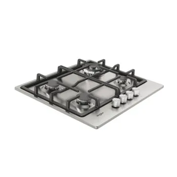 Whirlpool TKRL 661 IX EU beépíthető gáz főzőlap, 58x51x5.6 cm, nemesacél szín
