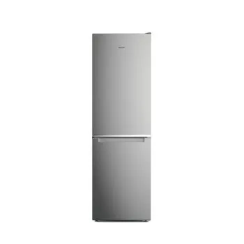 Whirlpool W7X 82I OX Total No Frost alulfagyasztós kombinált hűtőszekrény, Zen Inverter Kompresszor, 231/104L, 59.6x67.8x191.2 cm, optic inox 