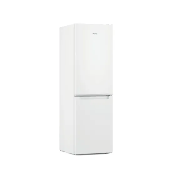 Whirlpool W7X 83A W Total No Frost alulfagyasztós kombinált hűtőszekrény, Zen Inverter Kompresszor, 231/104L, 59.6x67.8x191.2 cm