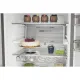 Whirlpool W7X 93T OX H Total No Frost alulfagyasztós kombinált hűtőszekrény, Zen Inverter Kompresszor, 263/104L, 59.6x67.8x202.7 cm, optic inox 