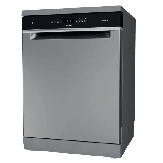 Whirlpool WFO 3O32 N P X mosogatógép, 14 teríték, automatikus ajtónyitás, 60x59x85 cm, inox 