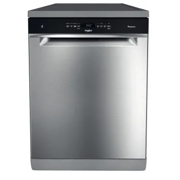 Whirlpool WFO 3O32 N P X mosogatógép, 14 teríték, automatikus ajtónyitás, 60x59x85 cm, inox 