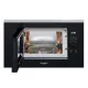 Whirlpool WMF200G beépíthető mikrohullámú sütő, 20L,grill funkció, 59.4x34.9x39 cm, fekete 