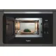 Whirlpool WMF200G beépíthető mikrohullámú sütő, 20L,grill funkció, 59.4x34.9x39 cm, fekete 