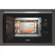 Whirlpool WMF200G beépíthető mikrohullámú sütő, 20L,grill funkció, 59.4x34.9x39 cm, fekete 
