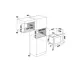Whirlpool WMF200G beépíthető mikrohullámú sütő, 20L,grill funkció, 59.4x34.9x39 cm, fekete 