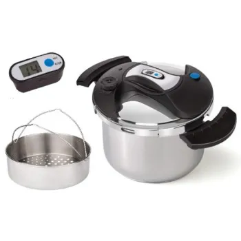 MPM MGS07 Kukta 7L-es, fém + üveg fedővel MGS-07