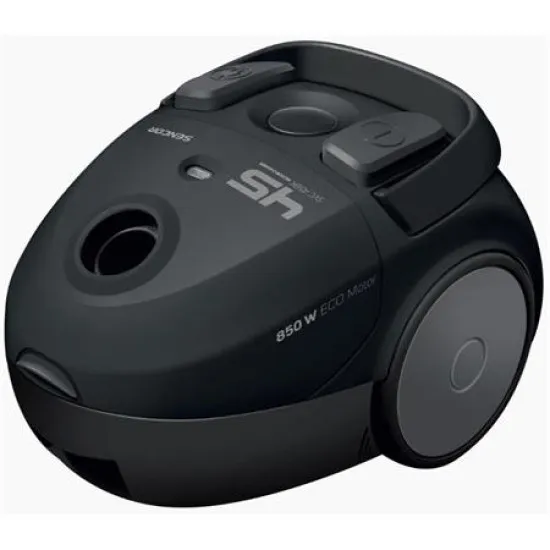Sencor SVC45BK-EUE3 porzsákos porszívó fekete, 850W