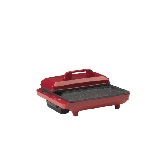 Trebs 99362 multi grill hús hal zöldség palacsinta vagy tojás számára piros szín