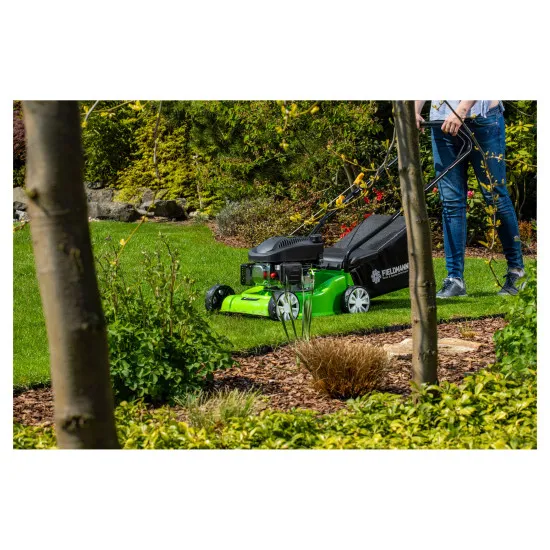 Fieldmann FZR 4003-79BH benzinmotoros fűnyíró, gyűjtés funkció, FZR400379BH