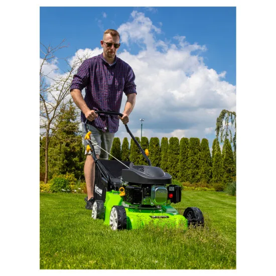 Fieldmann FZR 4003-79BH benzinmotoros fűnyíró, gyűjtés funkció, FZR400379BH