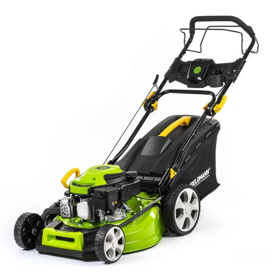 Fieldmann FZR 5114-170B önjárós benzinmotoros fűnyíró, gyűjtés, mulcsolás, oldalsó kidobás
