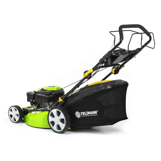 Fieldmann FZR 5114-170B önjárós benzinmotoros fűnyíró, gyűjtés, mulcsolás, oldalsó kidobás
