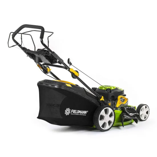 Fieldmann FZR 5114-170B önjárós benzinmotoros fűnyíró, gyűjtés, mulcsolás, oldalsó kidobás