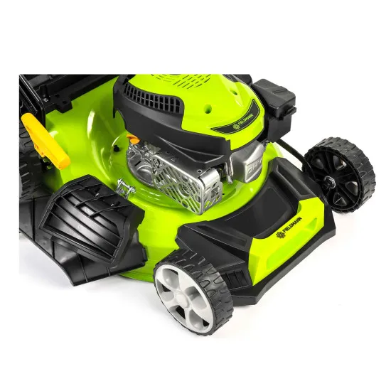 Fieldmann FZR 5114-170B önjárós benzinmotoros fűnyíró, gyűjtés, mulcsolás, oldalsó kidobás