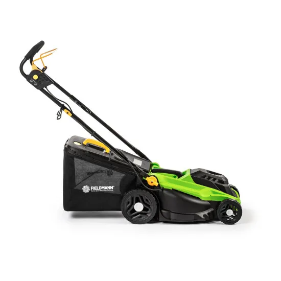 Fieldmann FZR 2037-E elektromos fűnyíró, 1600W, 38cm vágószélesség, zöld/fekete szín 