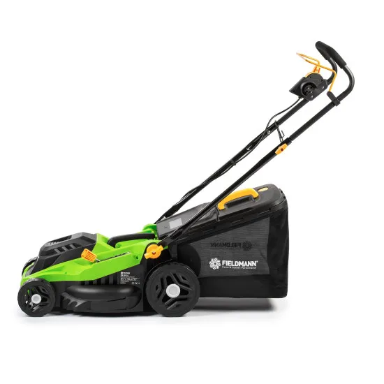 Fieldmann FZR 2037-E elektromos fűnyíró, 1600W, 38cm vágószélesség, zöld/fekete szín 