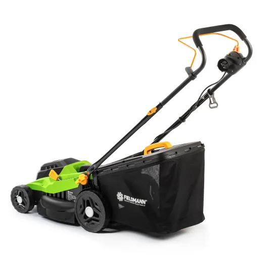 Fieldmann FZR 2037-E elektromos fűnyíró, 1600W, 38cm vágószélesség, zöld/fekete szín 