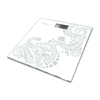 Momert 5870-4 elektronikus személymérleg, üveg mérőfelülettel 58704