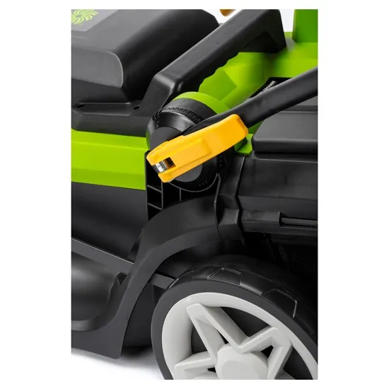 Fieldmann FZR2041-E elektromos fűnyíró, 1800W, 38 cm vágószélesség, zöld/fekete szín, FZR2041E