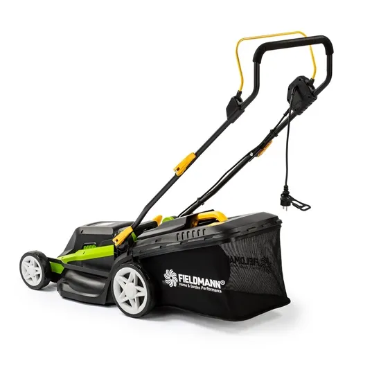 Fieldmann FZR2041-E elektromos fűnyíró, 1800W, 38 cm vágószélesség, zöld/fekete szín, FZR2041E