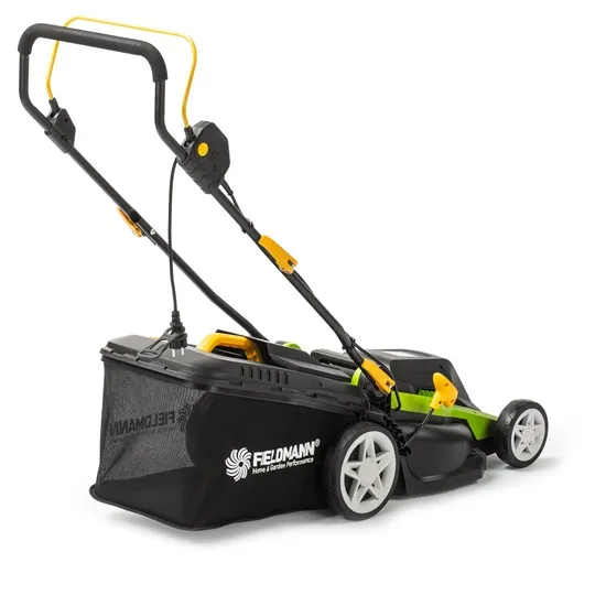 Fieldmann FZR2041-E elektromos fűnyíró, 1800W, 38 cm vágószélesség, zöld/fekete szín, FZR2041E