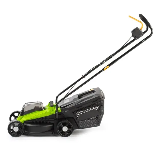 Fieldmann FZR 70375-0 akkumulátoros fűnyíró, gyűjtés funkció 