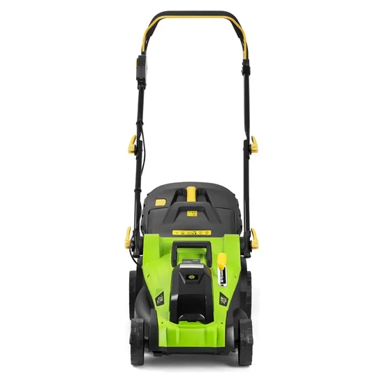 Fieldmann FZR 70375-0 akkumulátoros fűnyíró, gyűjtés funkció 