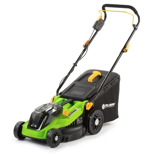 Fieldmann FZR 70385-0 akkumulátoros fűnyíró, gyűjtés funkció