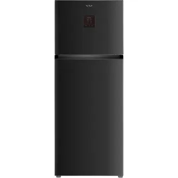 Tesla RD4650XTBE Total No Frost felülfagyasztós kombinált hűtőszekrény, 364/90L, 68.1x70.1x185 cm, fekete 