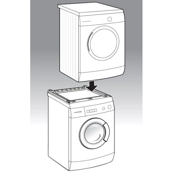 Bosch WTZ20410, Egymásra építő készlet