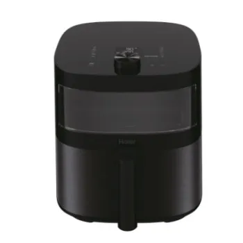 Haier HAF5TWA3 011 forrólevegős sütő, Air Fryer, 2000W, 7L, fekete