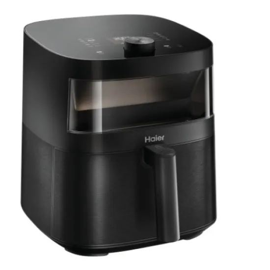 Haier HAF5TWA3 011 forrólevegős sütő, Air Fryer, 2000W, 7L, fekete