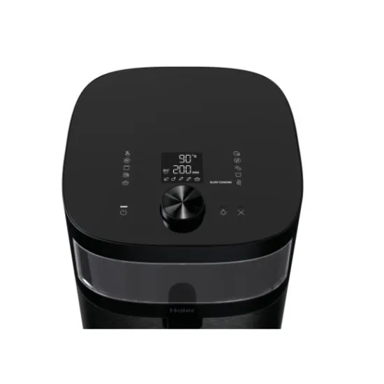 Haier HAF5TWA3 011 forrólevegős sütő, Air Fryer, 2000W, 7L, fekete