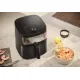 Haier HAF5TWA3 011 forrólevegős sütő, Air Fryer, 2000W, 7L, fekete