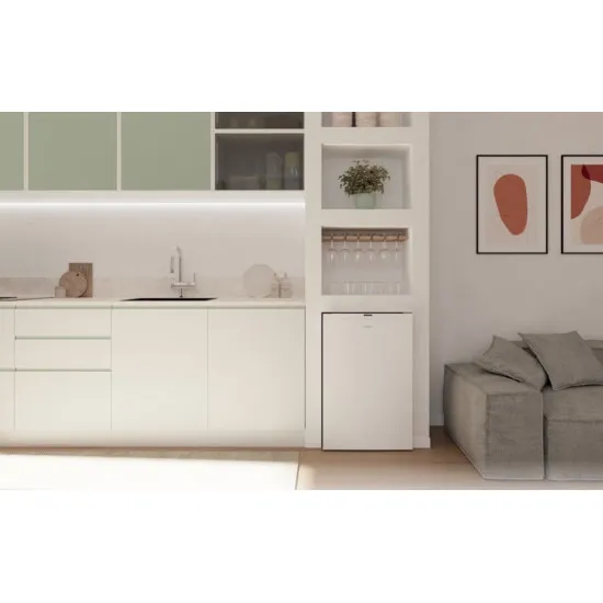 Candy CNOQ2S58EW egyajtós hűtőszekrény fagyasztóval, 100/14L, 54.5x56.2x85 cm 