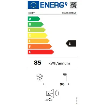 Candy CHASD4385EWC hűtőszekrény 0° tároló rekesszel 47.5x44.5x85cm