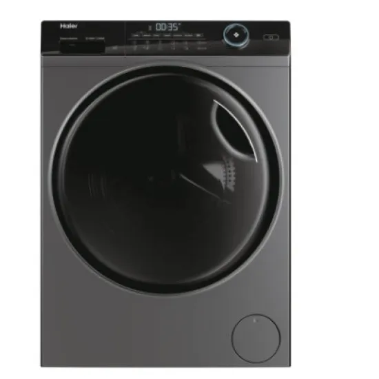 Haier HWD80B14959S8U1 mosó-szárítógép, 8/5 kg, Wifi, gőz,inverter motor, 60x55x85 cm, antracitszürke szín 