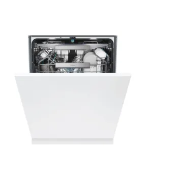 Haier XS 4A4M4PB teljesen beépíthető mosogatógép, 14 teríték, inverter motor, 3 kosár, Wifi, automatikus ajtónyitás, 59.7x55.5x81.8 cm