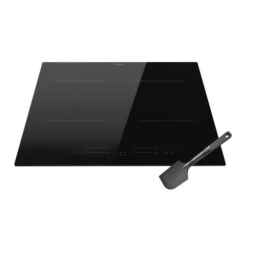Haier HAISJ64MC beépíthető indukciós kerámialap, Wifi, 59x52x5.6 cm, fekete szín 
