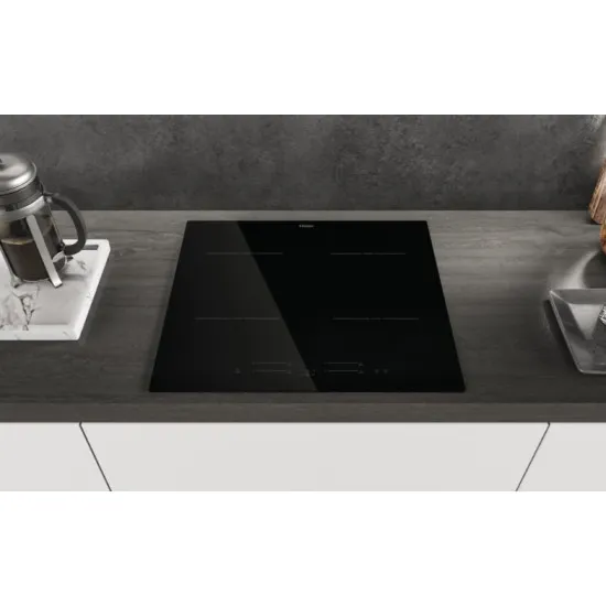 Haier HAISJ64MC beépíthető indukciós kerámialap, Wifi, 59x52x5.6 cm, fekete szín 